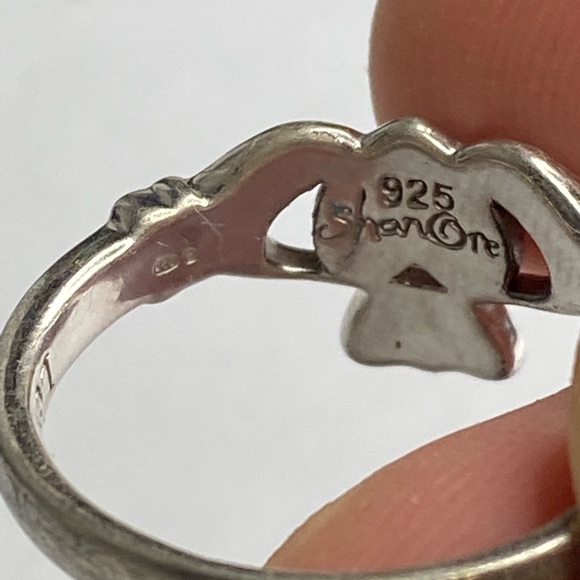 SHARONE SILVER 925 CELTIC CLADDAGH RING. - Picture 6 of 8